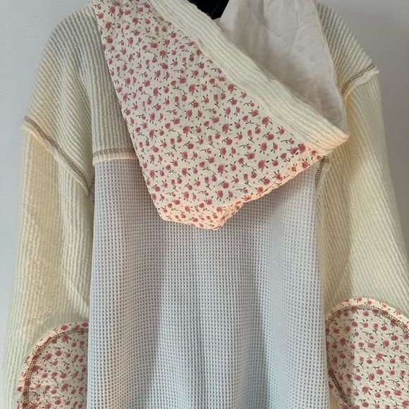 POL Cozy Quilted Hoodie Jacket, NEW  – Size Large - Picture 6 of 6